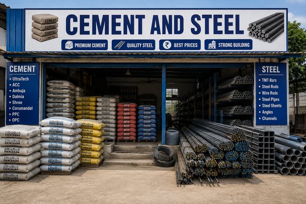 Hardware, Cement & Steel Shop Software